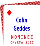 2022 Nominee: Colin Geddes